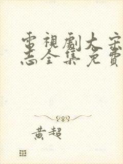 电视剧大宋少年志全集免费播放