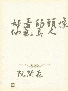 好看的头像女生仙气真人