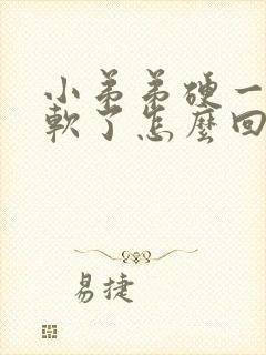 小弟弟硬一下就软了怎么回事