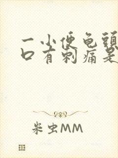 一小便龟头尿道口有刺痛是怎么回事封面