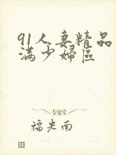 91人妻精品丰满少妇区