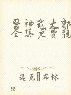 医神武大郎漫画全集免费观看