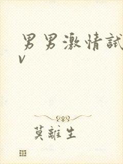 男男激情试爱av