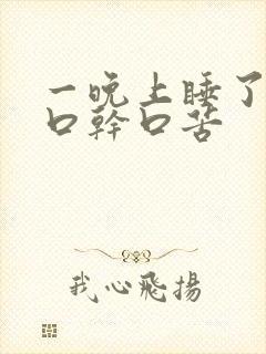 一晚上睡了感觉口干口苦