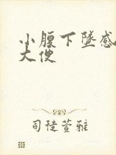 小腹下坠感总想大便封面