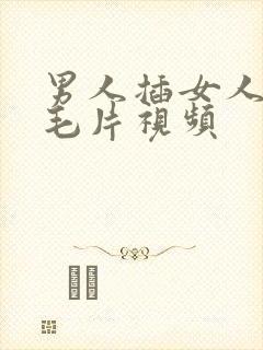男人插女人下面毛片视频