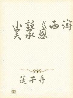 小说《西游记》吴承恩