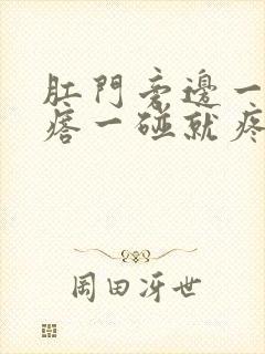 肛门旁边一个疙瘩一碰就疼