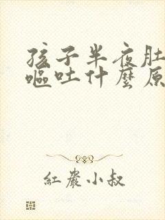 孩子半夜肚子痛呕吐什么原因