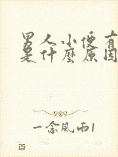 男人小便有点红是什么原因引起的