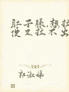 肚子胀,想拉大便又拉不出来发烧