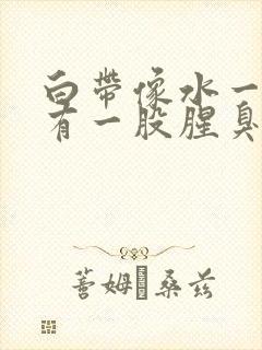 白带像水一样还有一股腥臭味