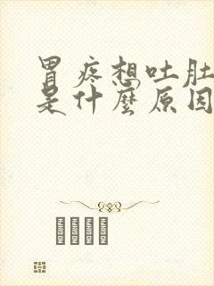 胃疼想吐肚子疼是什么原因