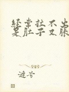 经常拉不出屎但是肚子又胀