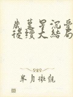 岁暮星沉爱已迟后续大结局