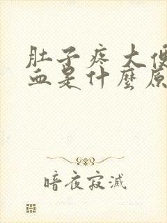 肚子疼 大便出血是什么原因