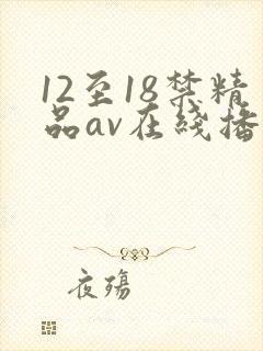12至18禁精品av在线播放