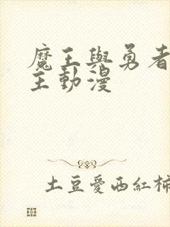 魔王与勇者双男主动漫封面