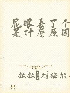 屁眼长了个肉球是什么原因