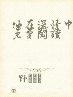 他在深情中陨落免费阅读