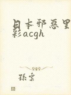 日本邪恶里肉全彩acgh