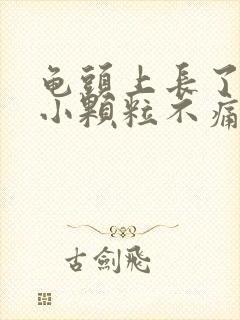 龟头上长了很多小颗粒不痛不痒