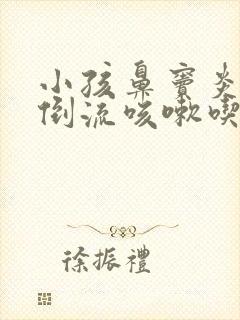 小孩鼻窦炎鼻涕倒流咳嗽吃什么药