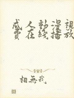 成人动漫视频免费在线播放