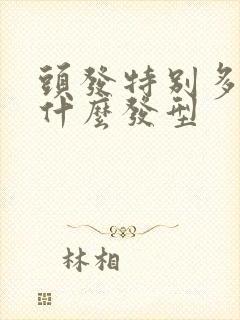 头发特别多适合什么发型