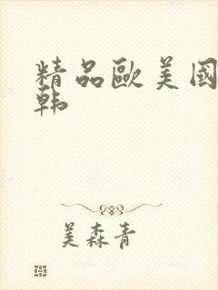 精品欧美国产日韩封面
