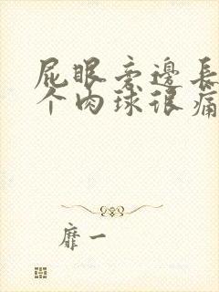 屁眼旁边长了一个肉球很痛封面