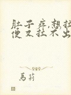 肚子疼,想拉大便又拉不出来是什么原因