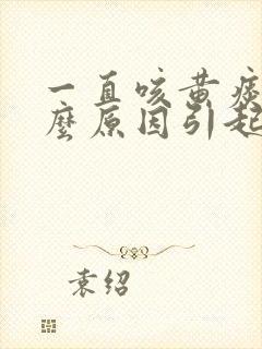 一直咳黄痰是什么原因引起的封面