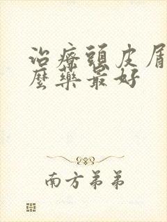 治疗头皮屑用什么药最好