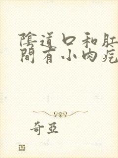 阴道口和肛门之间有小肉疙瘩封面