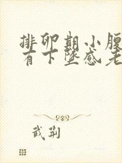 排卵期小腹胀痛有下坠感老想拉尿