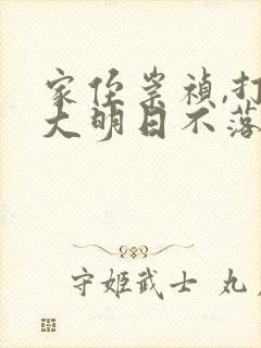 家侄崇祯,打造大明日不落 有声小说小说