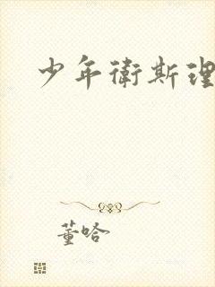 少年卫斯理封面