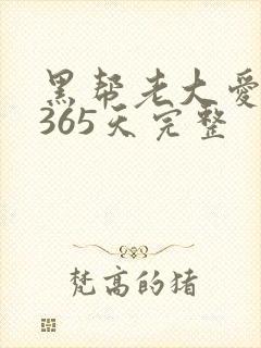 黑帮老大爱上我365天完整