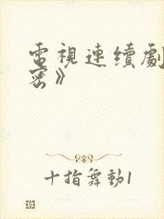 电视连续剧《绝密》