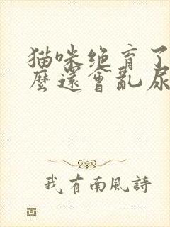 猫咪绝育了为什么还会乱尿