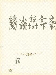 烧小说全文免费阅读txt下载封面