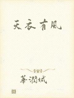 天衣有风封面