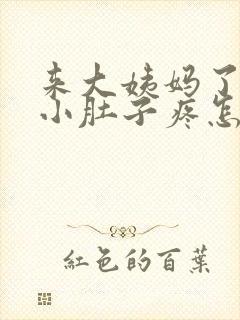 来大姨妈了左边小肚子疼怎么回事