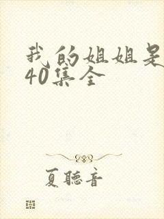 我的姐姐是将军40集全