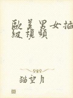 欧美男女插b三级视频