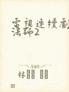 电视连续剧无心法师2封面