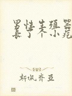 男性生殖器底部长了个小疙瘩是怎么回事封面