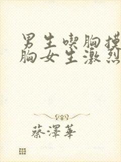 男生吃胸摸胸揉胸女生激烈视频