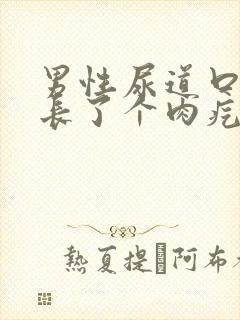 男性尿道口里面长了个肉疙瘩